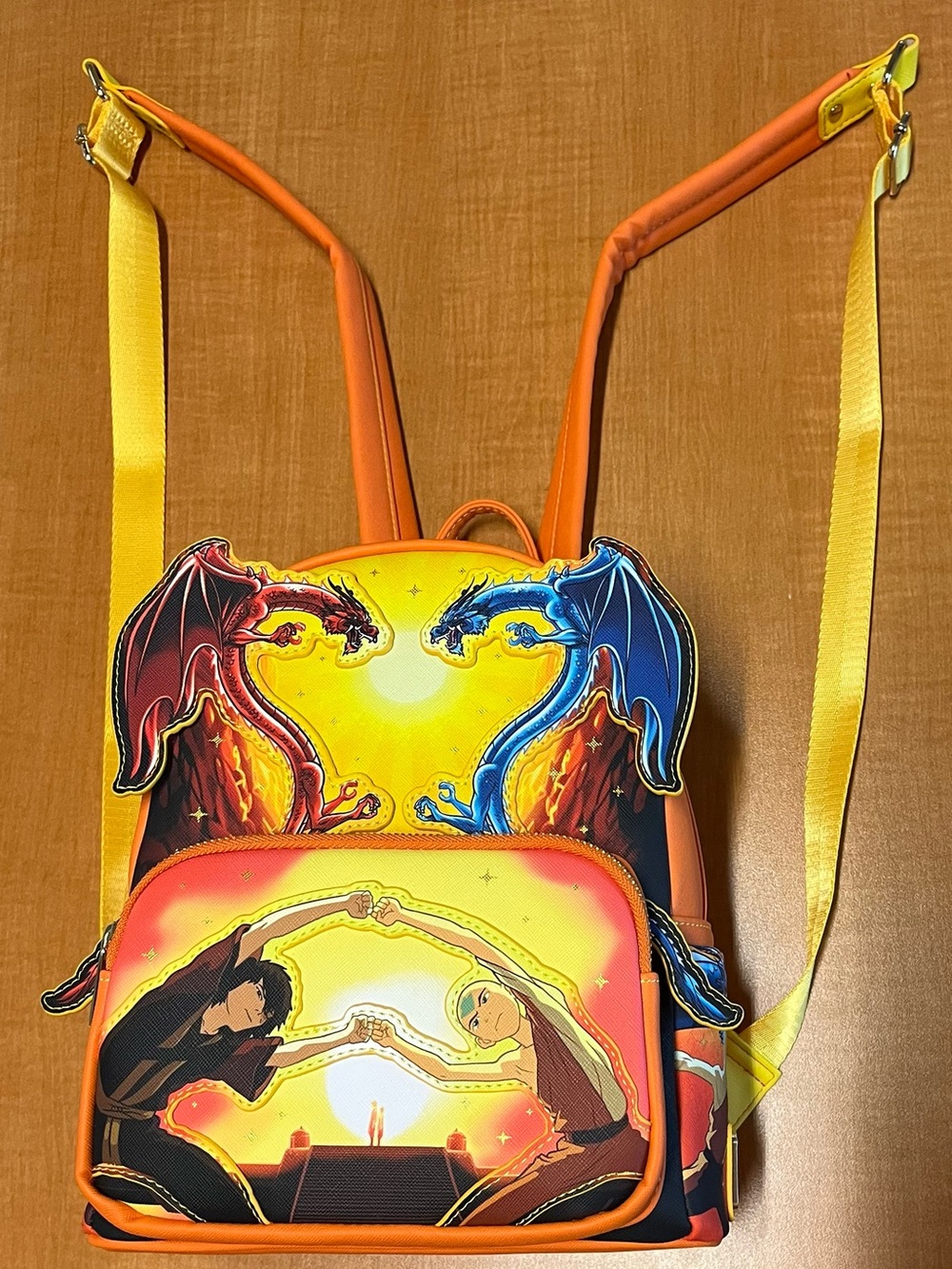 Loungefly Nickelodeon Avatar Last Airbender Dragon Fire Dance Backpack